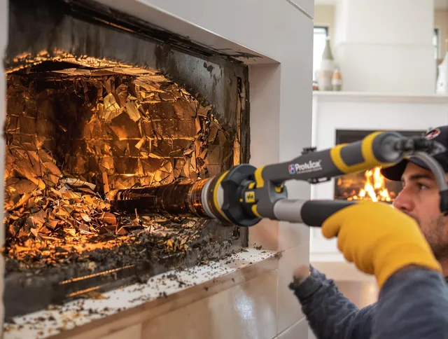 Professional chimney cleaning by West Haven Chimney Sweep in West Haven, CT