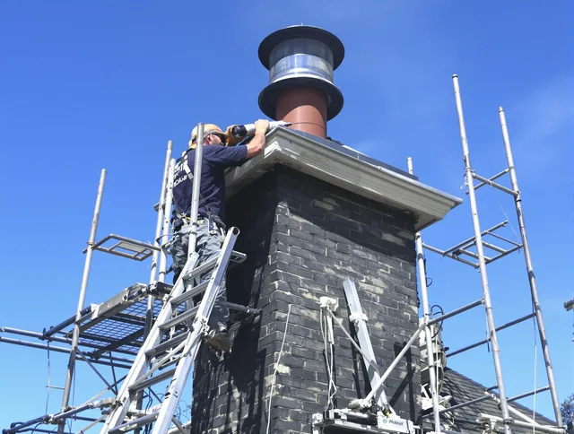 Sturdy chimney crown finished by West Haven Chimney Sweep in West Haven, CT