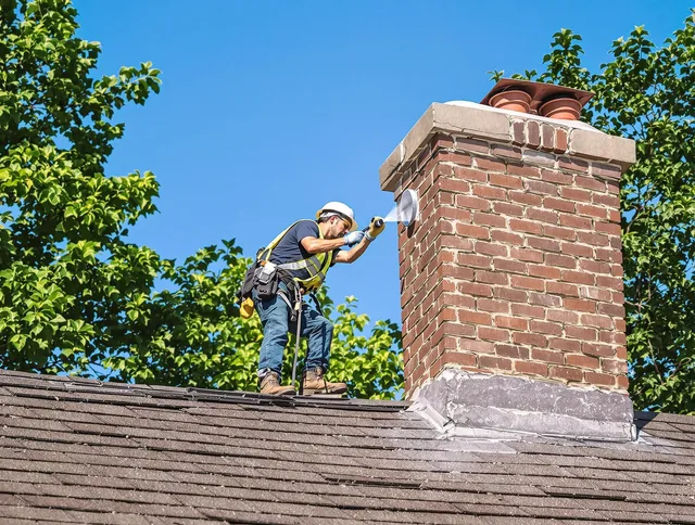 West Haven Chimney Sweep performing an inspection with advanced tools in West Haven, CT