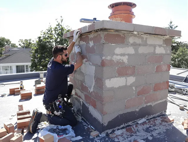 Advanced chimney repair process by West Haven Chimney Sweep in West Haven, CT