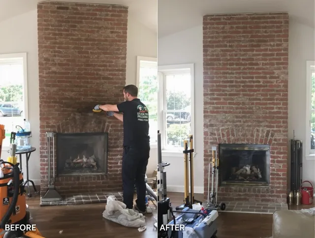 Finished chimney sweeping service by West Haven Chimney Sweep in West Haven, CT